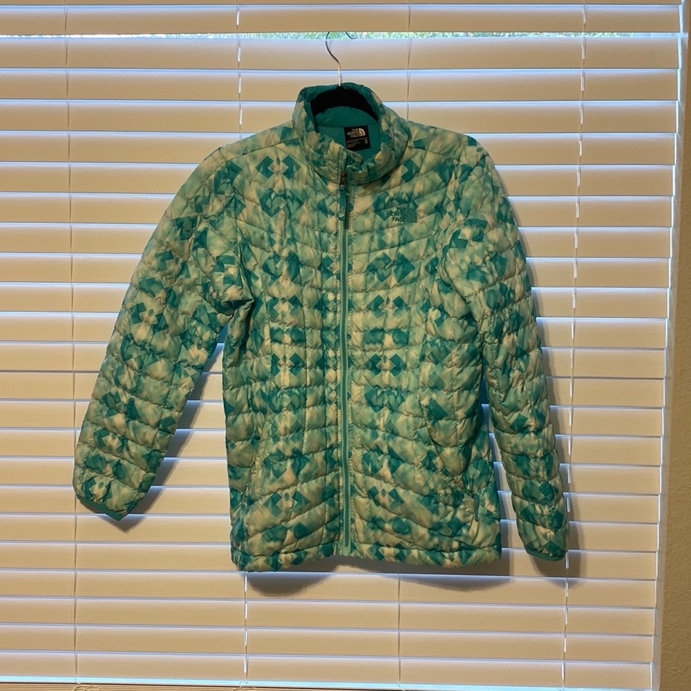 The North Face ThermoBall Full Zip Jacket
  (Fits womens small, girls size 18)